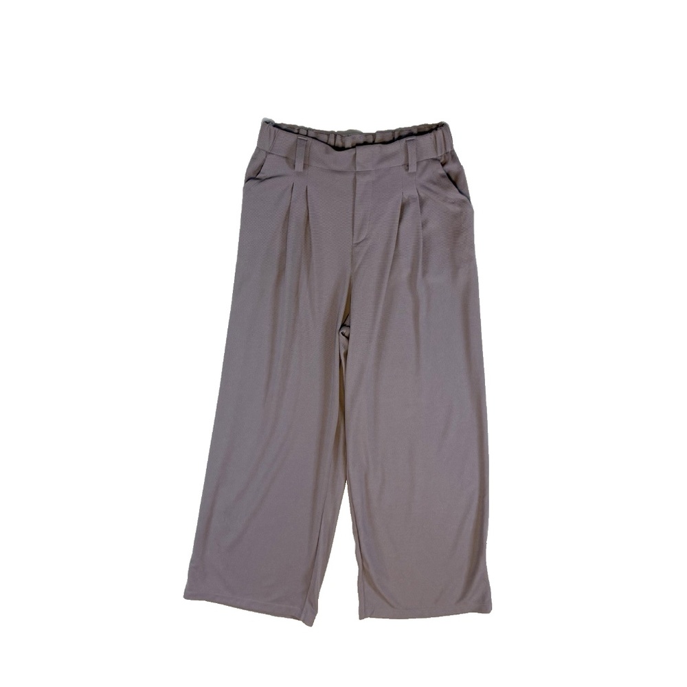 Halara Flex Wide Leg Waffle Work Pants Hibiscus Purple Size M 8/10 High Waist - Picture 14 of 14